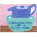 Cleaning  bowl & pitcher