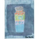 A small oriental vase