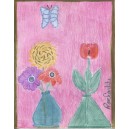 Flowers & a Butterfly